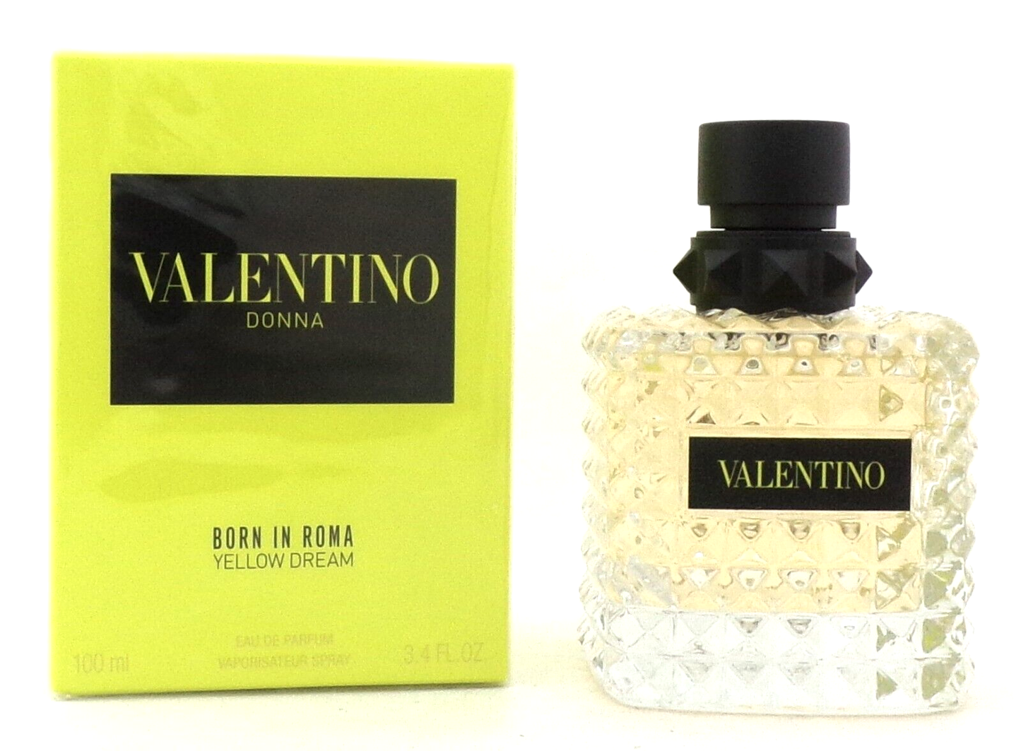 Valentino Donna Born In Roma Yellow Dream 3.4oz. EDP Spray for Women. New in Box