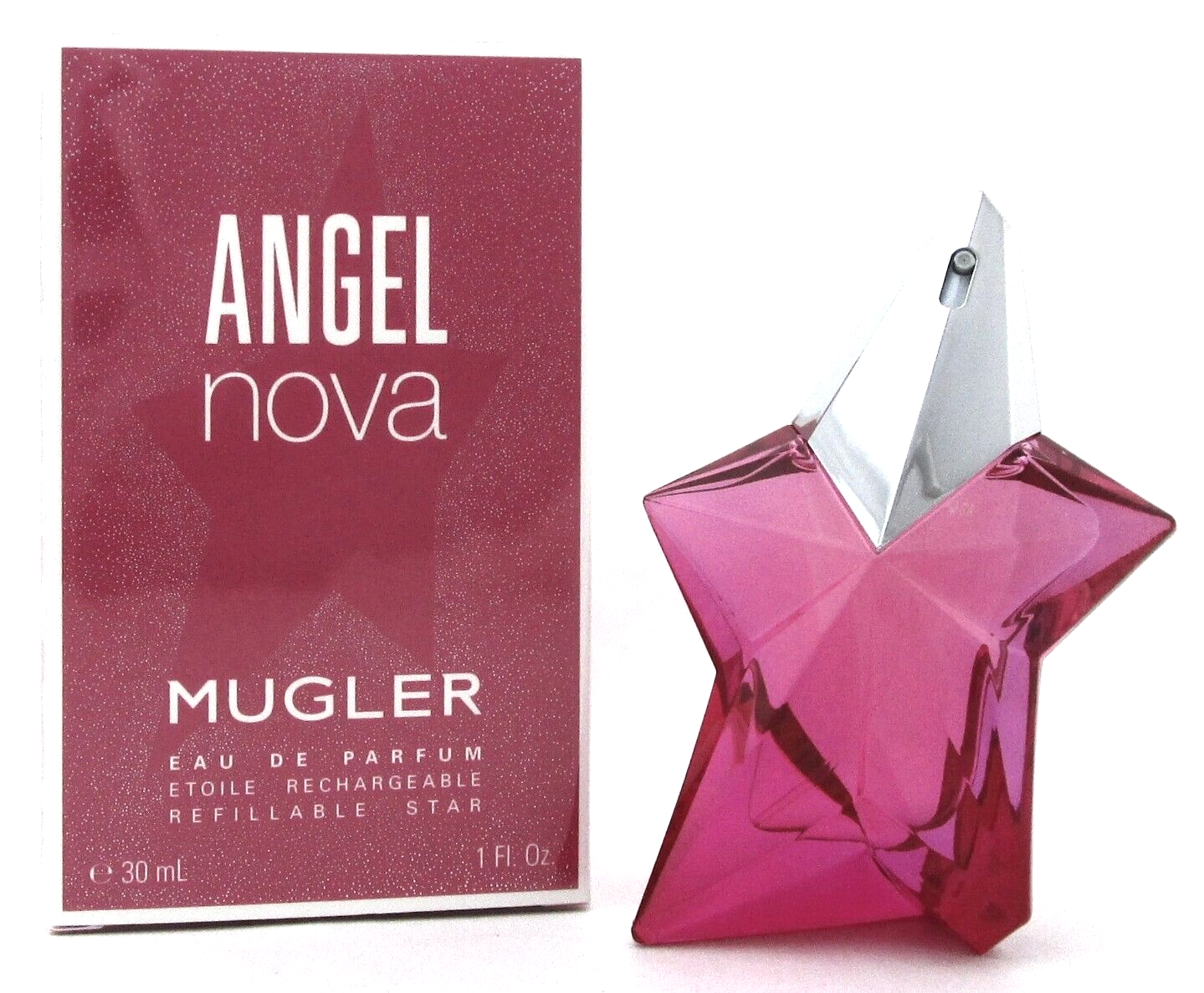 Angel NOVA by Mugler 1.0oz Eau de Parfum Spray Refillable Star for Women New Box