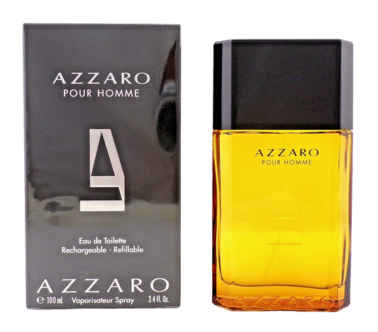 Azzaro Pour Homme by Azzaro 3.4 oz Eau de Toilette Spray for Men. New Sealed Box