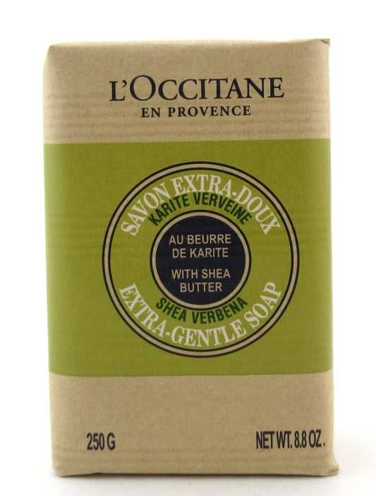 L'Occitane Shea Verbena Extra Gentle Soap with Shea Butter 8.8 oz. New Sealed
