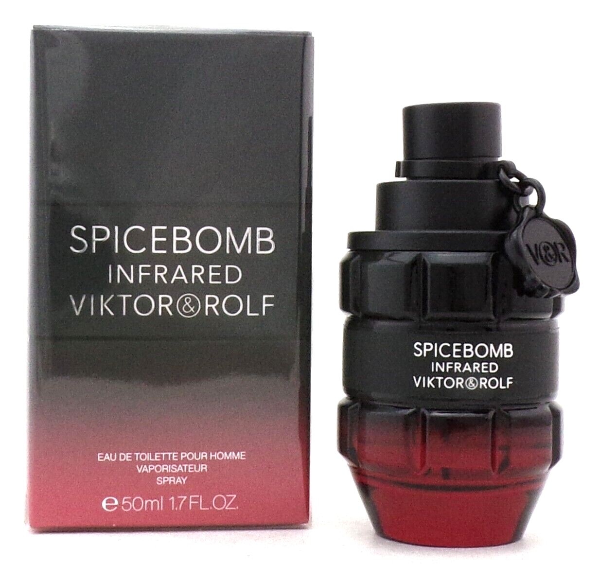 Viktor & Rolf Spicebomb Infrared 1.7 oz Eau de Toilette Spray for Men New in Box