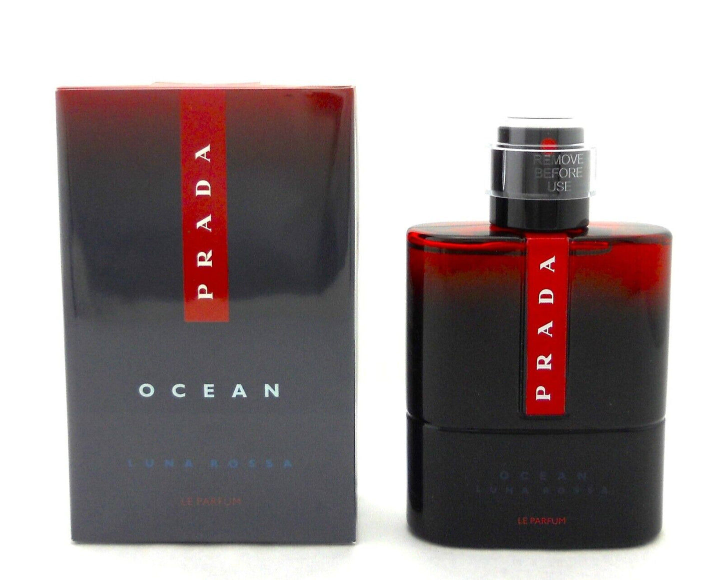 Prada Ocean Luna Rossa Le PARFUM  3.3 oz. Refillable Spray for Men New in Sealed Box