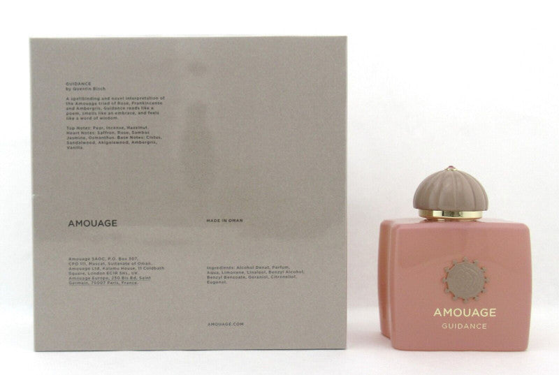 Amouage GUIDANCE 3.4 oz./100 ml. Eau de Parfum Spray New in Sealed Box