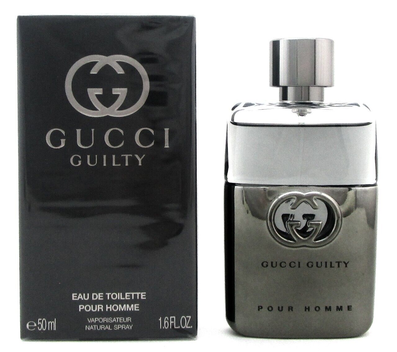 Gucci Guilty Pour Homme by Gucci 1.6 oz. EDT Spray for Men. New In Sealed Box