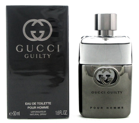Gucci Guilty Pour Homme by Gucci 1.6 oz. EDT Spray for Men. New In Sealed Box