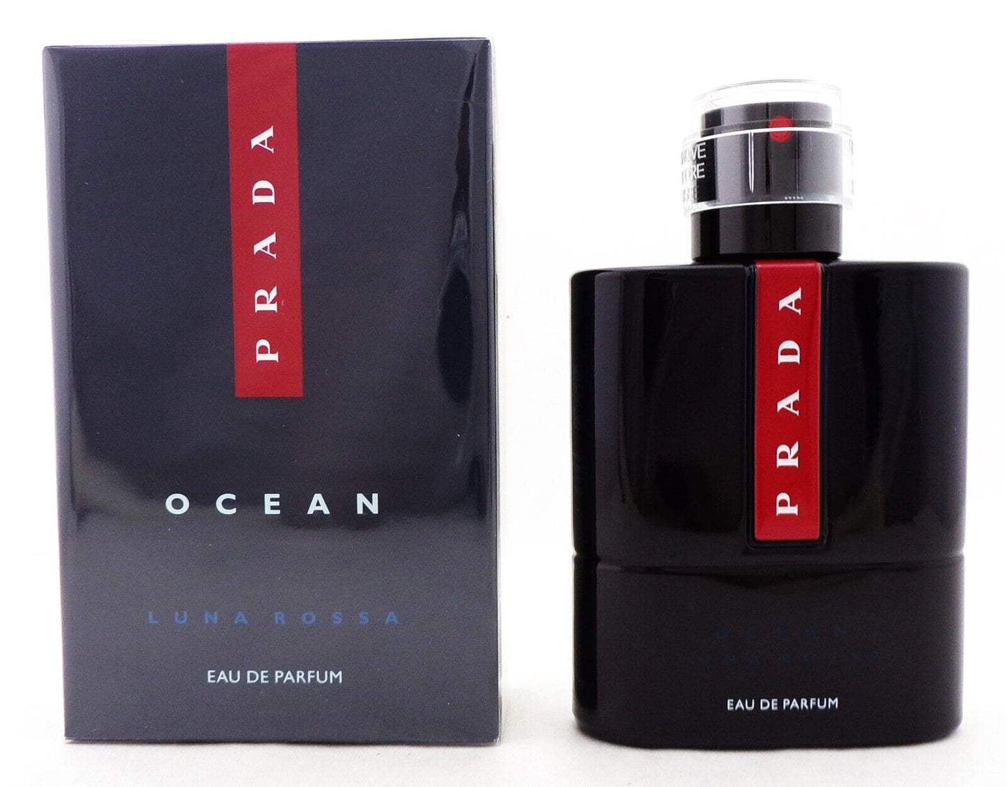 Prada OCEAN Luna Rossa 3.3 oz. Eau de Parfum Refillable Spray New