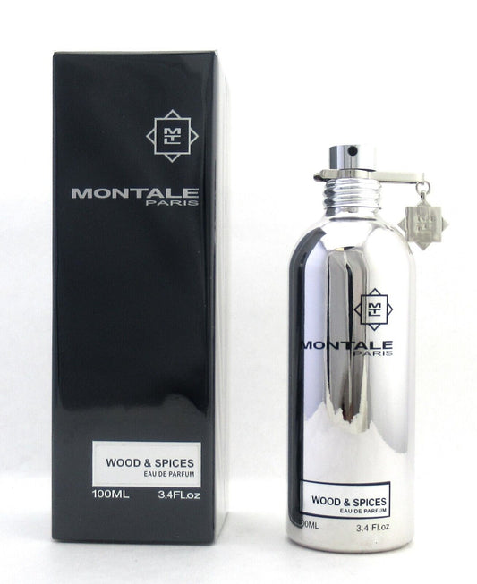 Montale WOOD & SPICES 3.4 oz./ 100 ml. Eau de Parfum Spray Unisex. New Sealed Box
