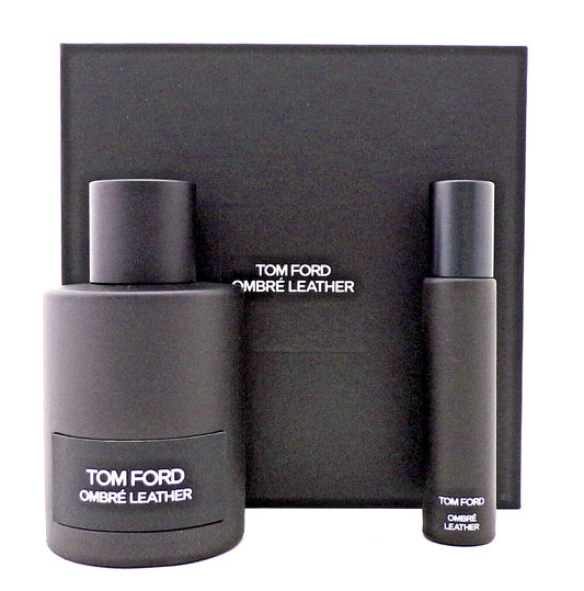 Tom Ford Ombre Leather 3.4 oz. + 0.34 oz. Eau de Parfum Spray. New SET for Men