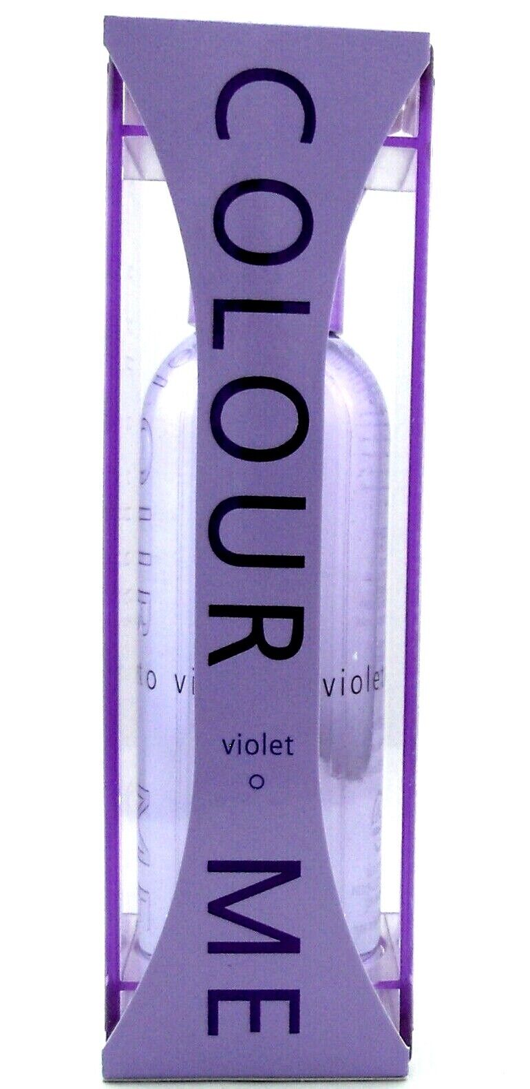 Colour Me VIOLET by Milton-Lloyd 3.4 oz. Eau de Parfum Spray for Women. New Sealed Box