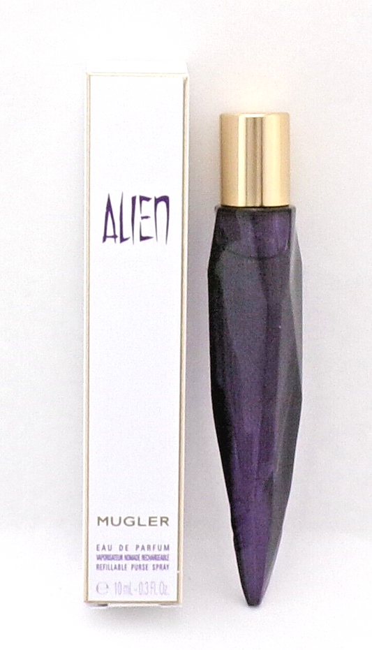 ALIEN by Thierry Mugler 0.3 oz/ 10 ml EDP Refillable Spray for Women. New in Box