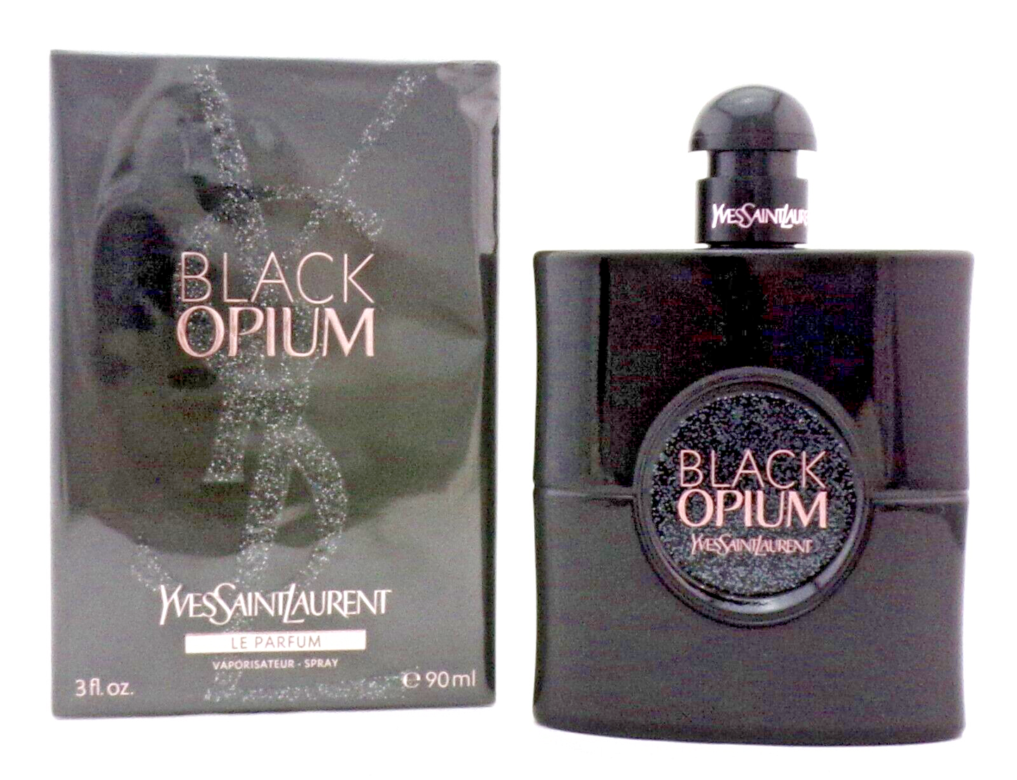 Black Opium by Yves Saint Laurent 3.0 oz. LE PARFUM Spray for Women. New in Box