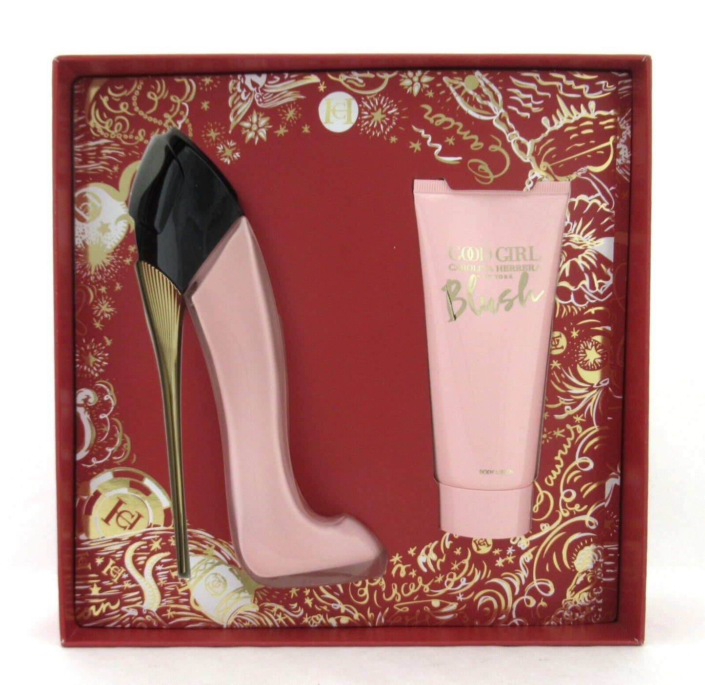 Good Girl Blush by Carolina Herrera 2 Pc Set for Women EDP Spray 2.7 oz. +Body L