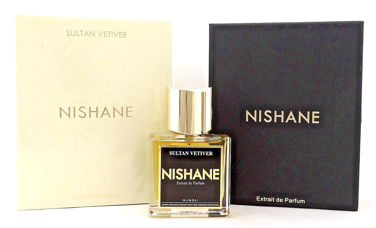 Nishane SULTAN VETIVER 1.69 oz. Extrait de Parfum Spray for Men. New Sealed Box