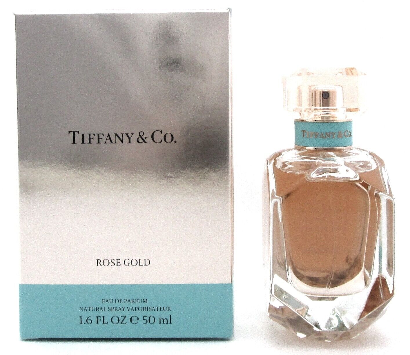 TIFFANY & Co. Rose Gold 1.6 oz. Eau de Parfum Spray for Women. New DAMAGED Box