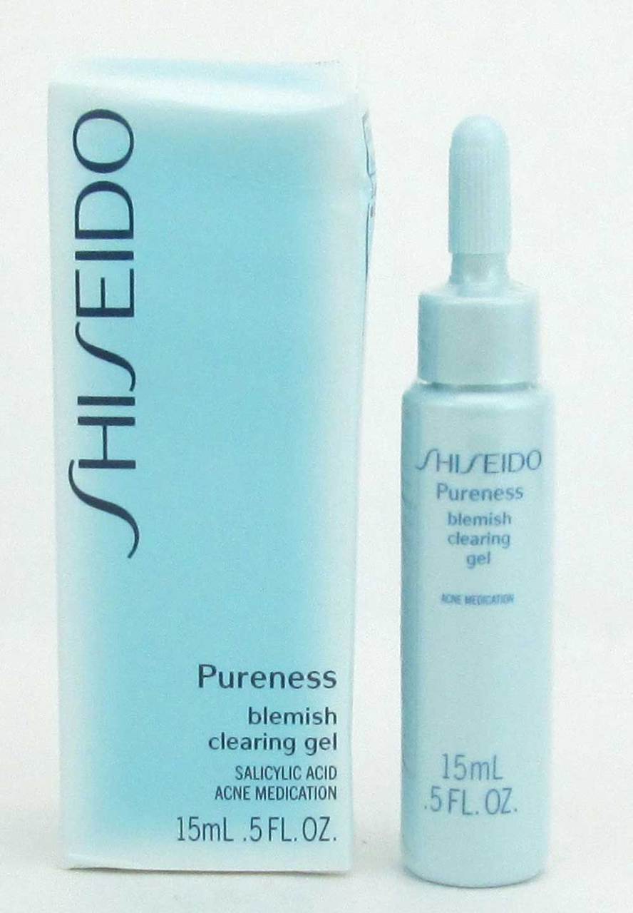 Shiseido Pureness Blemish Clearing Gel 0.5 oz/ 15 ml Damaged Box