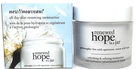 Philosophy renewed hope in a jar all day skin moisturizer 2oz./ 60ml