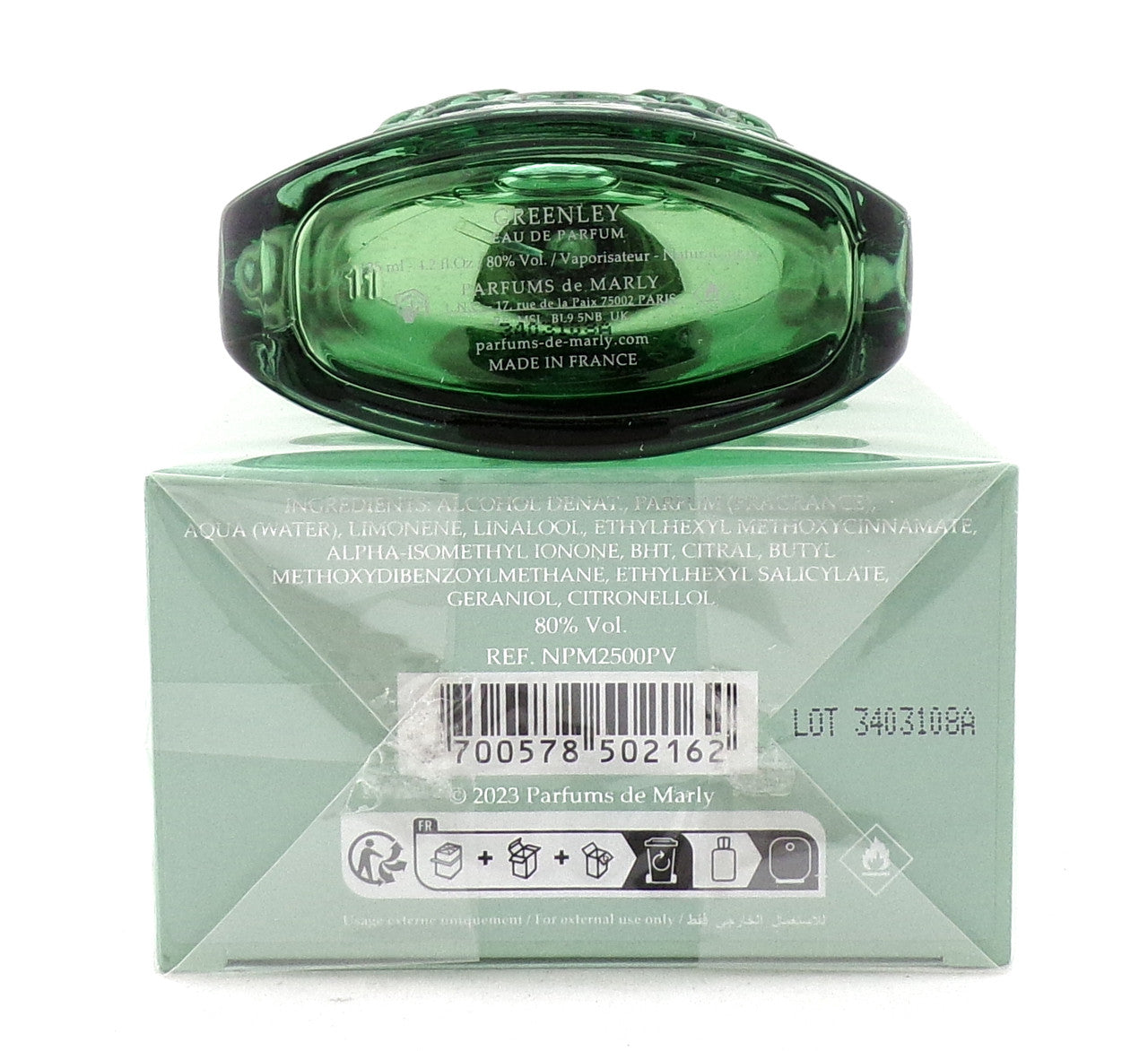 Parfums de Marly GREENLEY 4.2 oz. Eau de Parfum Spray for Men. New  DAMAGED Box