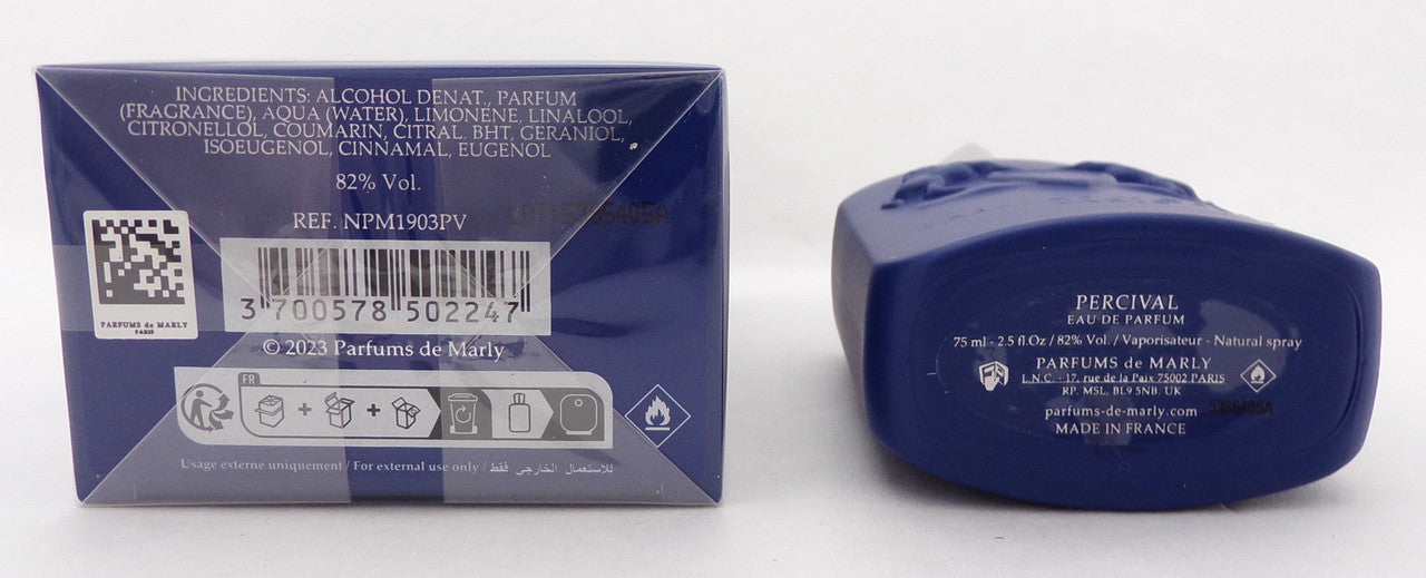 PERCIVAL by Parfums de Marly 2.5 oz Eau de Parfum Spray for Men New in Sealed Box