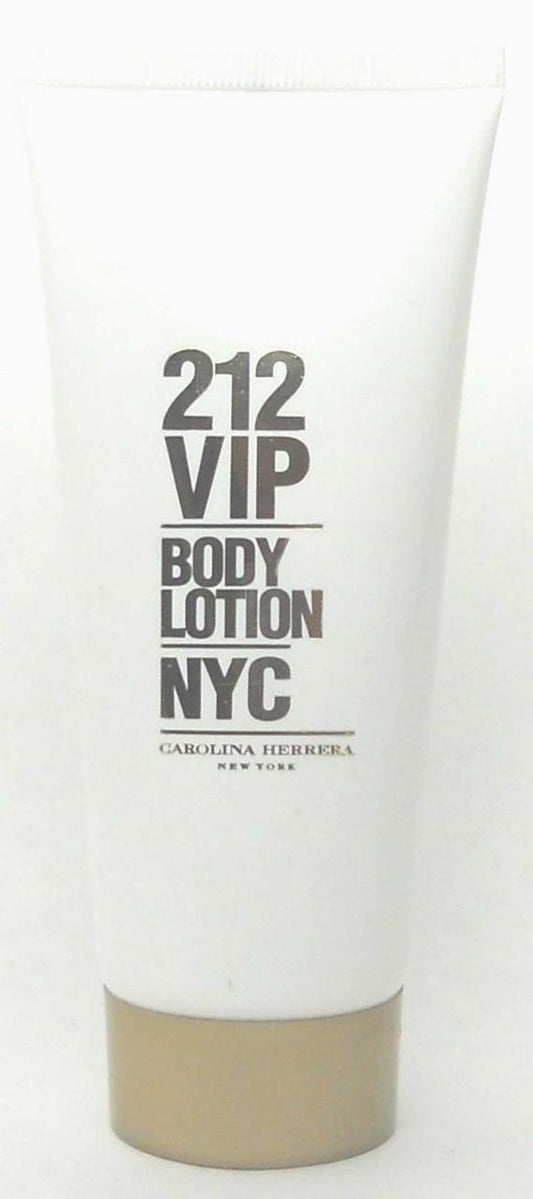 212 VIP  Carolina Herrera Body Lotion for Women 3.4oz.New & Unboxed