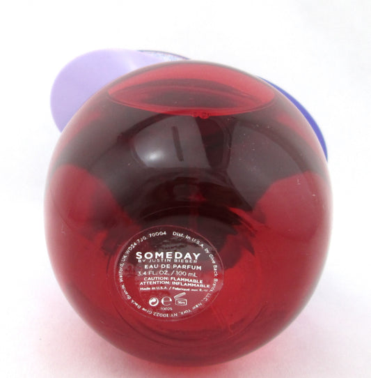 Justin Bieber SOMEDAY Perfume 3.4 oz. EDP Spray Limited Edition for Women NO BOX