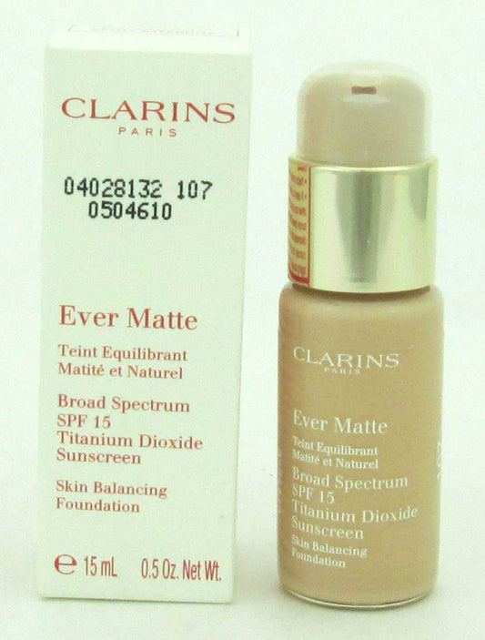 Clarins Ever Matte Skin Balancing Foundat.SPF15