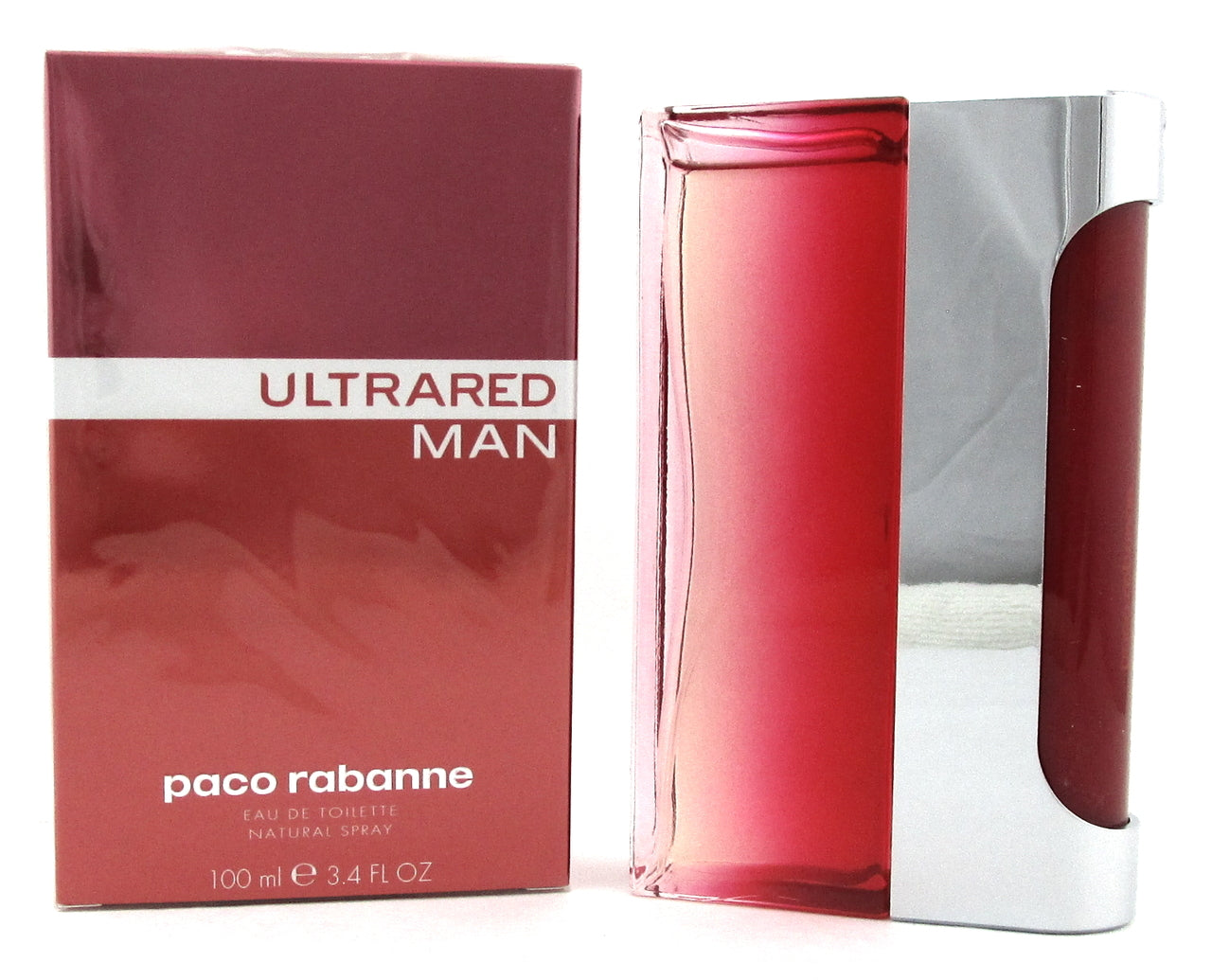 Ultrared Cologne by Paco Rabanne 3.4 oz Eau de Toilette Spray for Men New in Box
