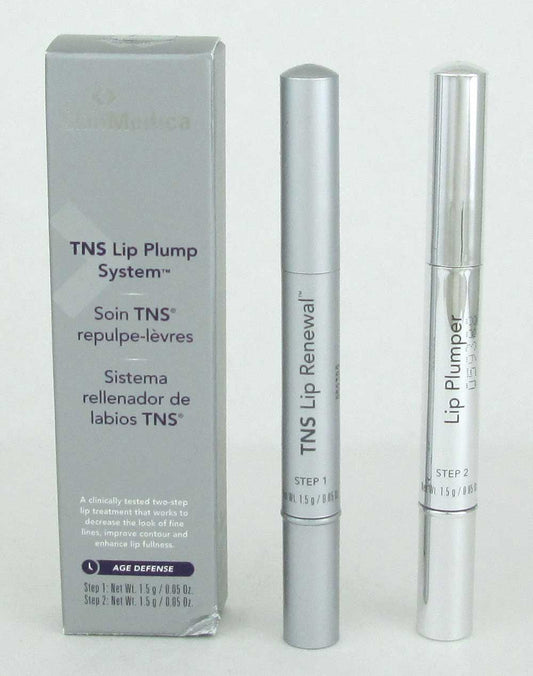 SkinMedica TNS Lip Plump 2 Step System 0.05 oz/ 1.5 g x 2 Damaged Box