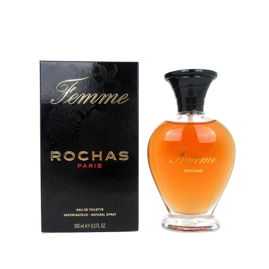 Femme Rochas by Rochas Eau de Toilette Spray 3.4oz./100ml. for Women