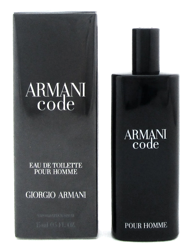 Armani Code by Giorgio Armani for Men 0.5 oz./ 15 ml. Eau De Toilette Spray New