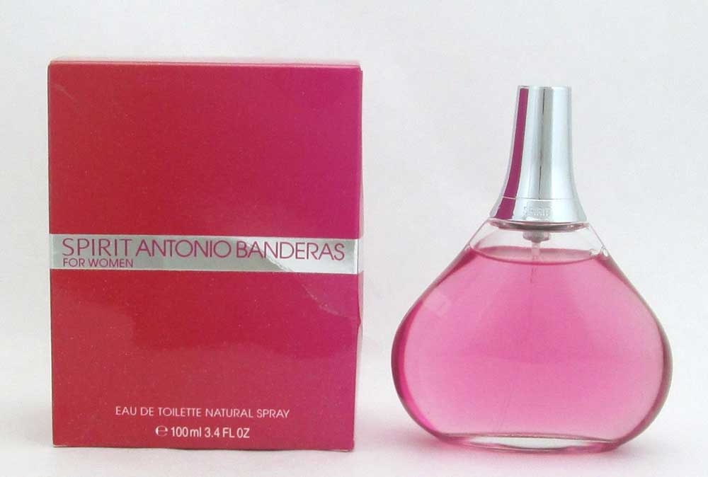 Spirit by Antonio Banderas EDT Spray For Women 3.4 oz *Damaged Box