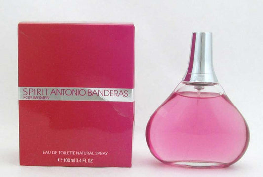Spirit by Antonio Banderas EDT Spray For Women 3.4 oz *Damaged Box