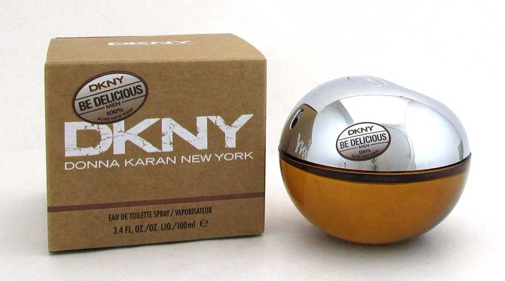 DKNY Be Delicious by Donna Karan Eau de Toilette Spray 3.4oz for Men