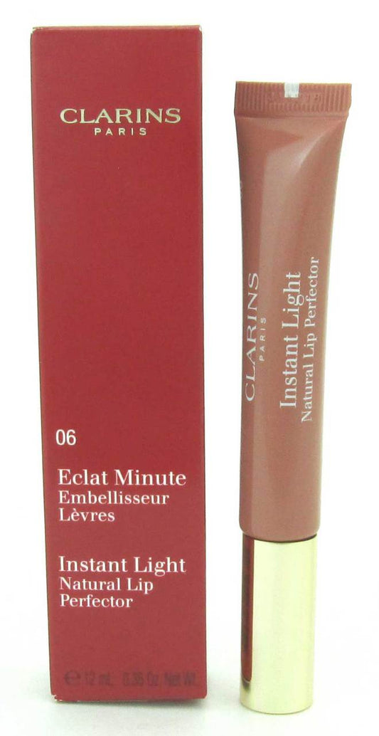 Clarins Instant Light Natural Lip Perfector 06 Rosewood Shimmer 12 ml