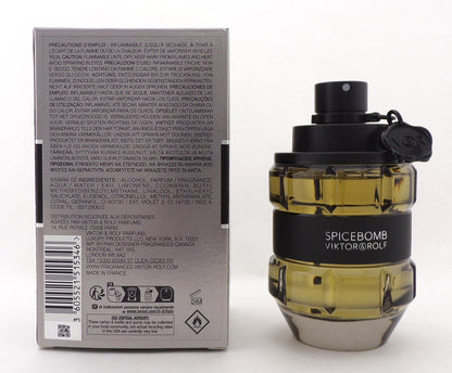 Spicebomb by Viktor & Rolf Cologne 3.04 oz./90 ml. EDT Spray New NO CELLOPHANE