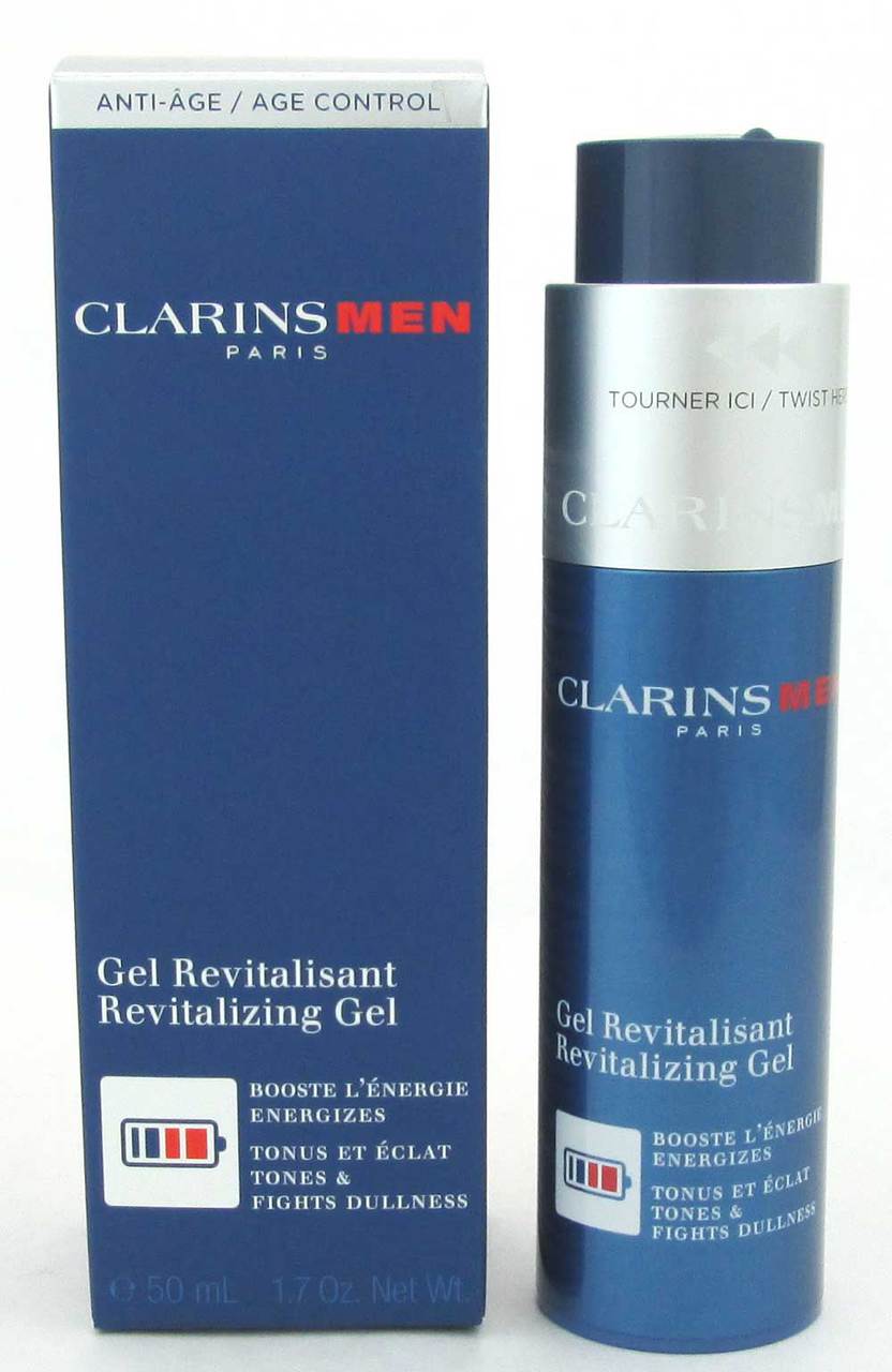 Clarins Men Revitalizing Gel 50 ml/1.7 oz NIB New Packaging