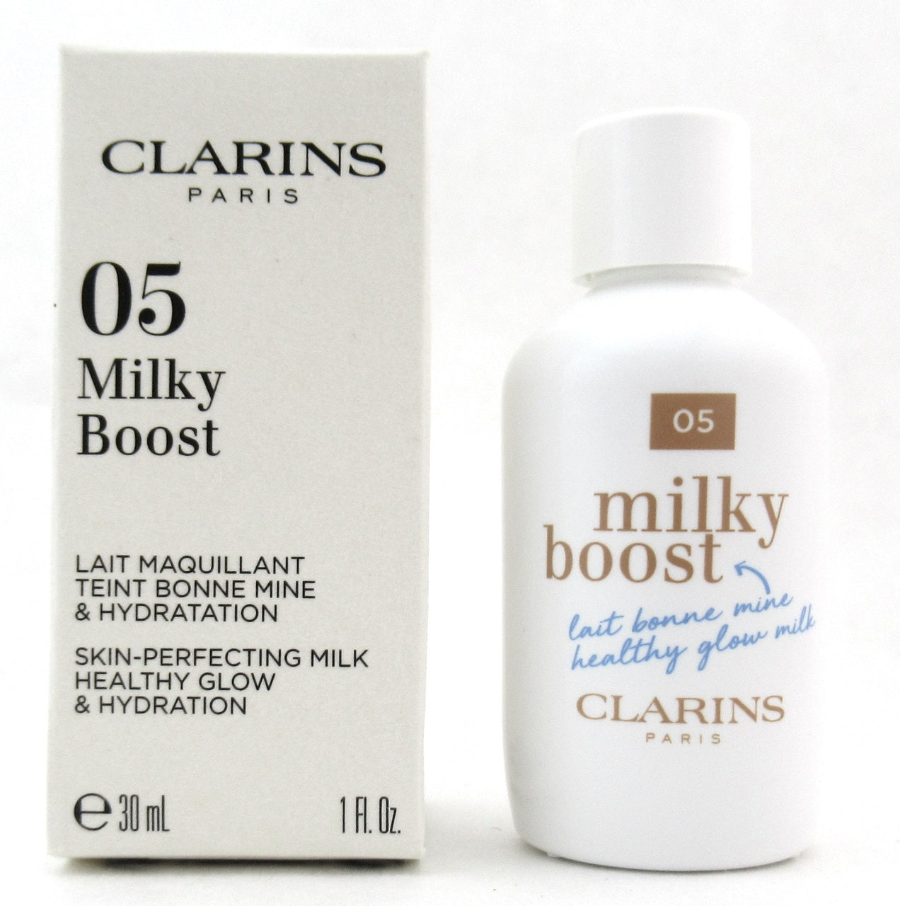 Clarins Milky Boost Healthy Glow 05 MILKY SANDALWOOD 30 ml./ 1 oz. New Tester