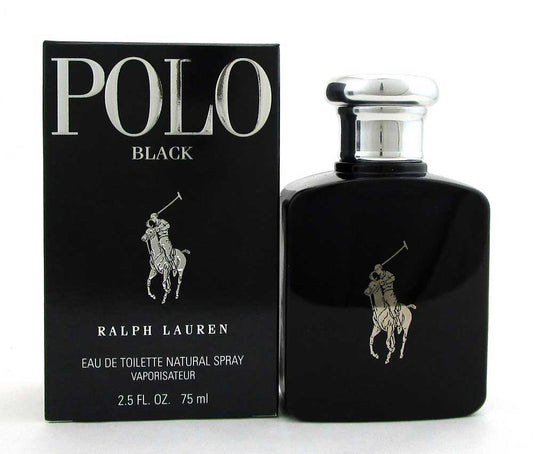 Polo Black by Ralph Lauren Eau de Toilette Spray 2.5oz./75ml. for Men