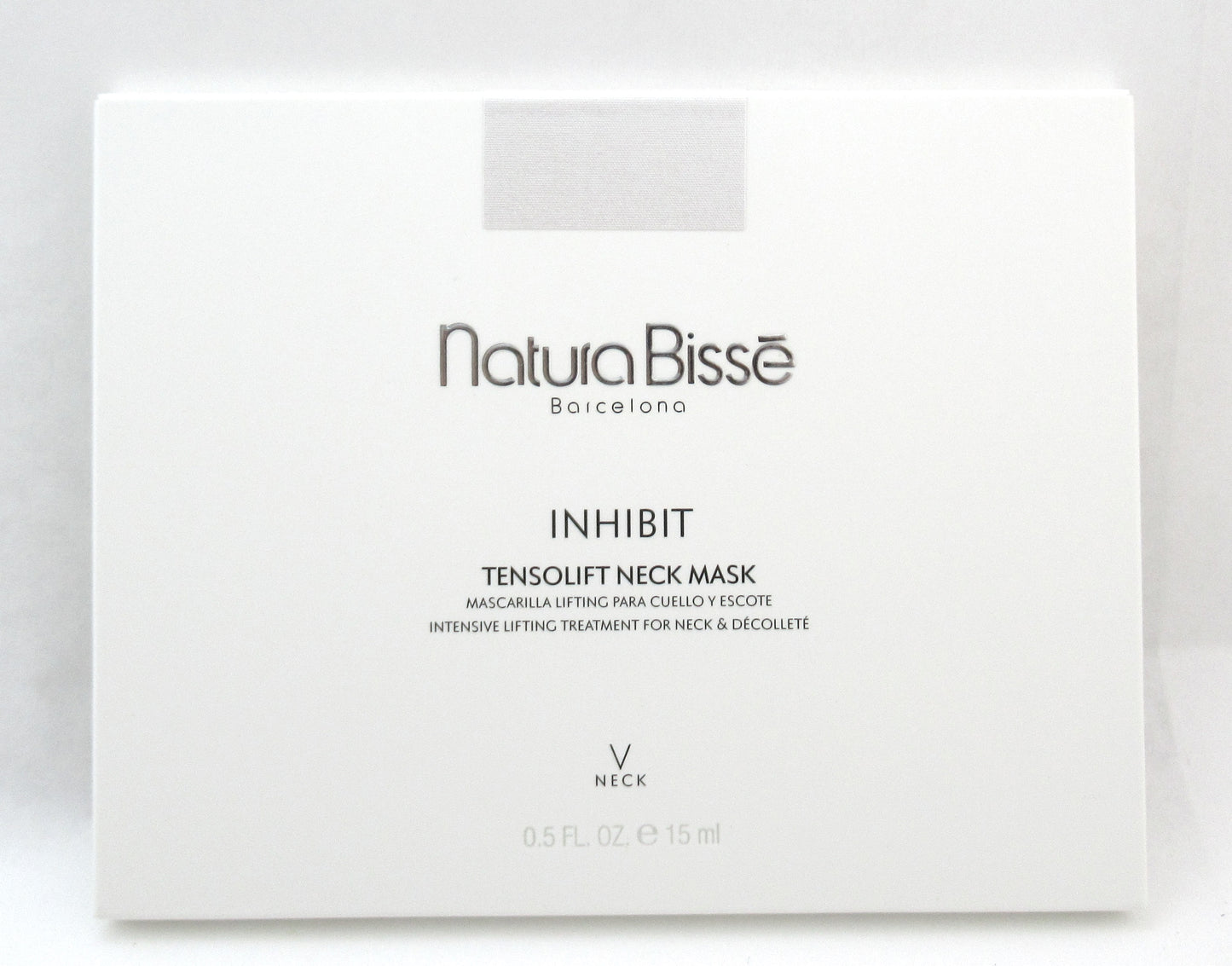 Natura Bisse Inhibit Tensolift Neck Mask 0.5 oz./ 15 ml. New In Box