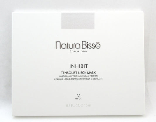 Natura Bisse Inhibit Tensolift Neck Mask 0.5 oz./ 15 ml. New In Box