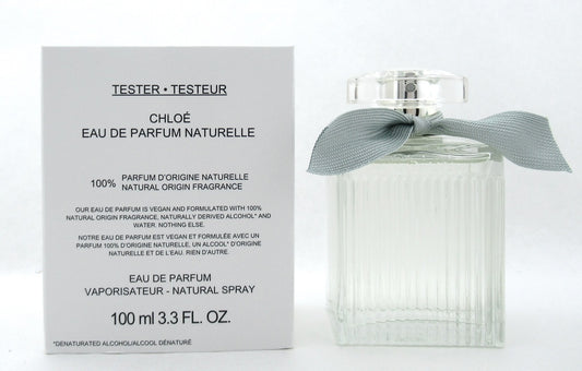 Chloe 100 ml./ 3.3 oz. Eau de Parfum NATURELLE Spray for Women. New Tester w/Cap