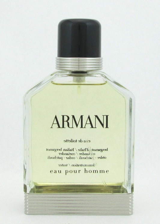 Armani Eau Pour Homme by Giorgio Armani Eau De Toilette Spray Tester for Men 3.4 oz/ 100 ml