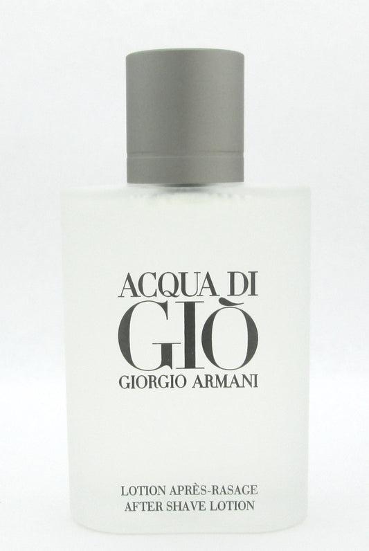 Acqua Di Gio by Giorgio Armani After Shave Lotion Splash for Men 3.4 oz. NO BOX