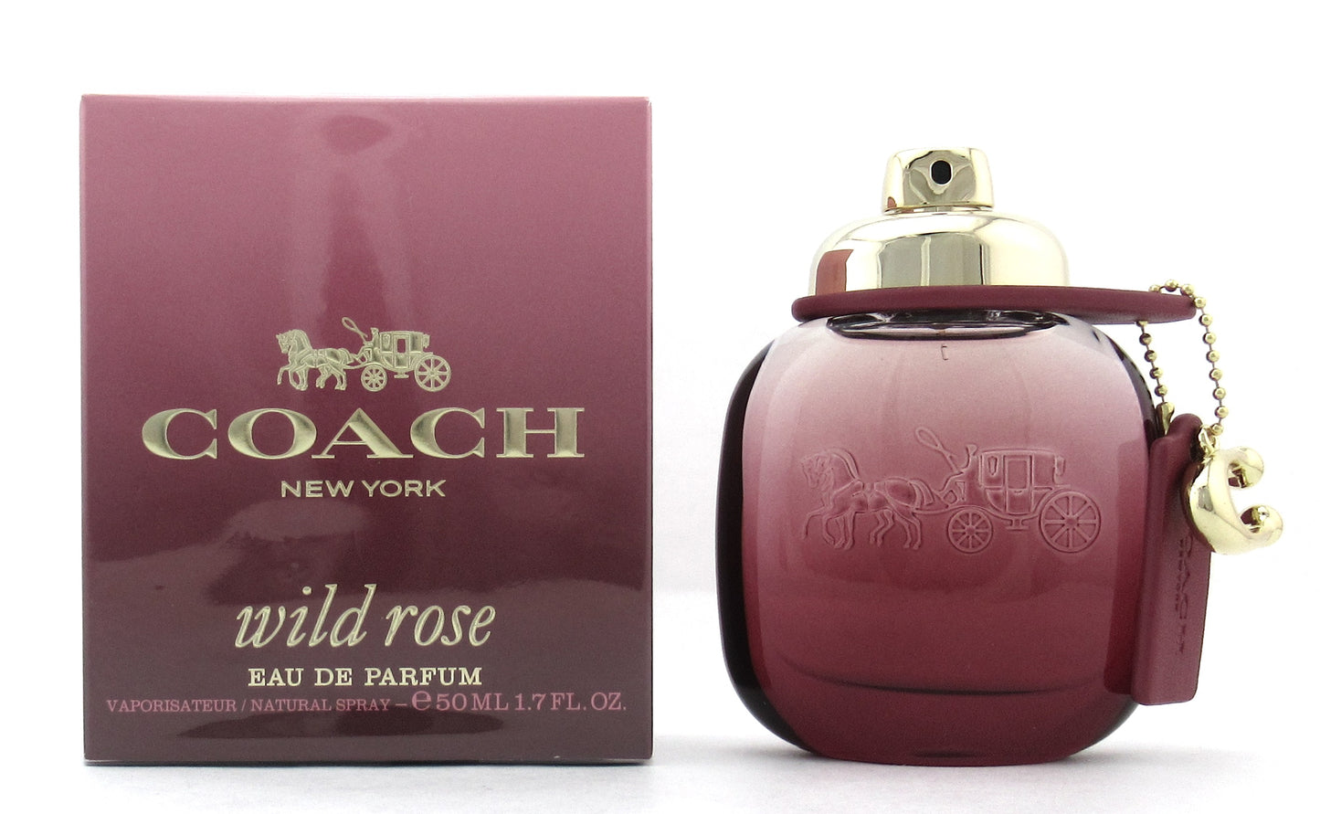 Coach New York Wild Rose Perfume 1.7 oz./ 50 ml. EDP Spray for Women New Sealed