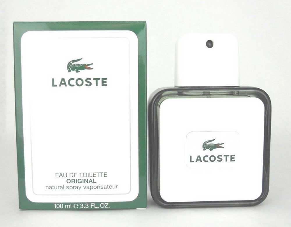 Lacoste Original Eau De Toilette Spray for Men 3.3 oz./100 ml.NIB