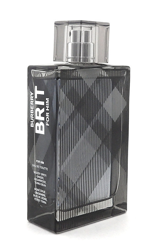 Burberry Brit for Him by Burberry 3.3 oz. EDT Spray for Men. New Tester with Cap