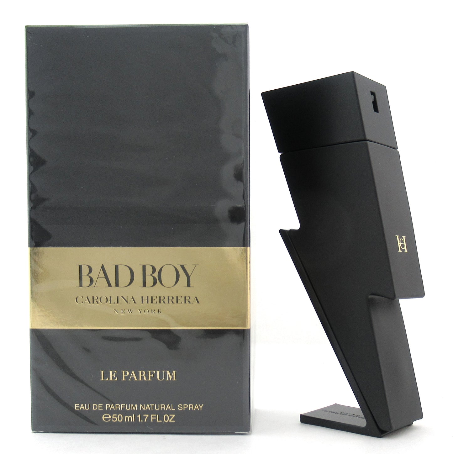 Bad Boy Le Parfum by Carolina Herrera 1.7 oz. EDP Spray for Men Damaged Box