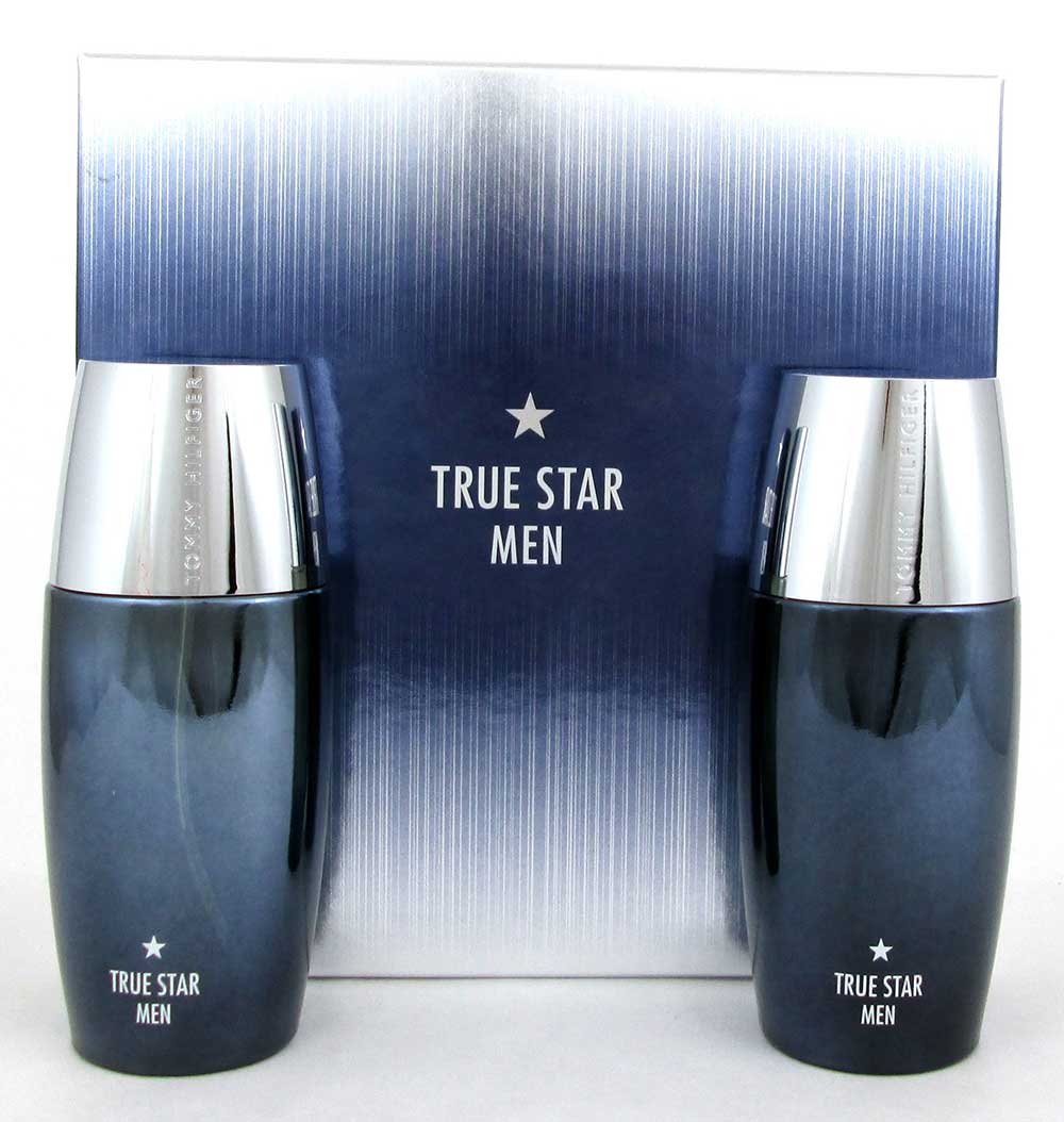 True Star Men by Tommy Hilfiger Gift Set: EDT 3.4oz + A/Shave 3.4oz