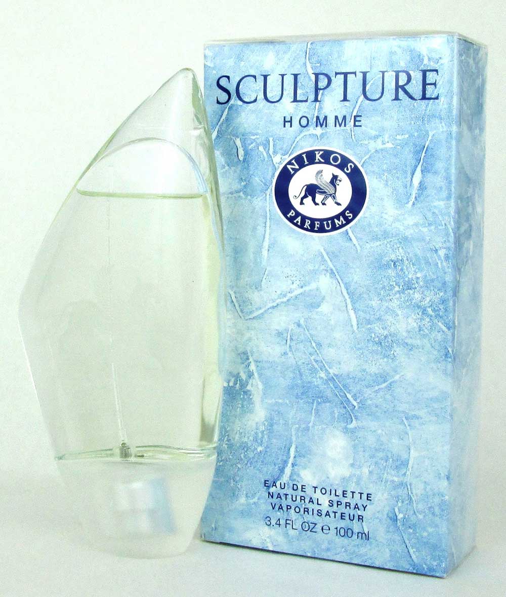Sculpture Homme by Nikos Eau de Toilette Spray 3.4 oz/100 ml for Men