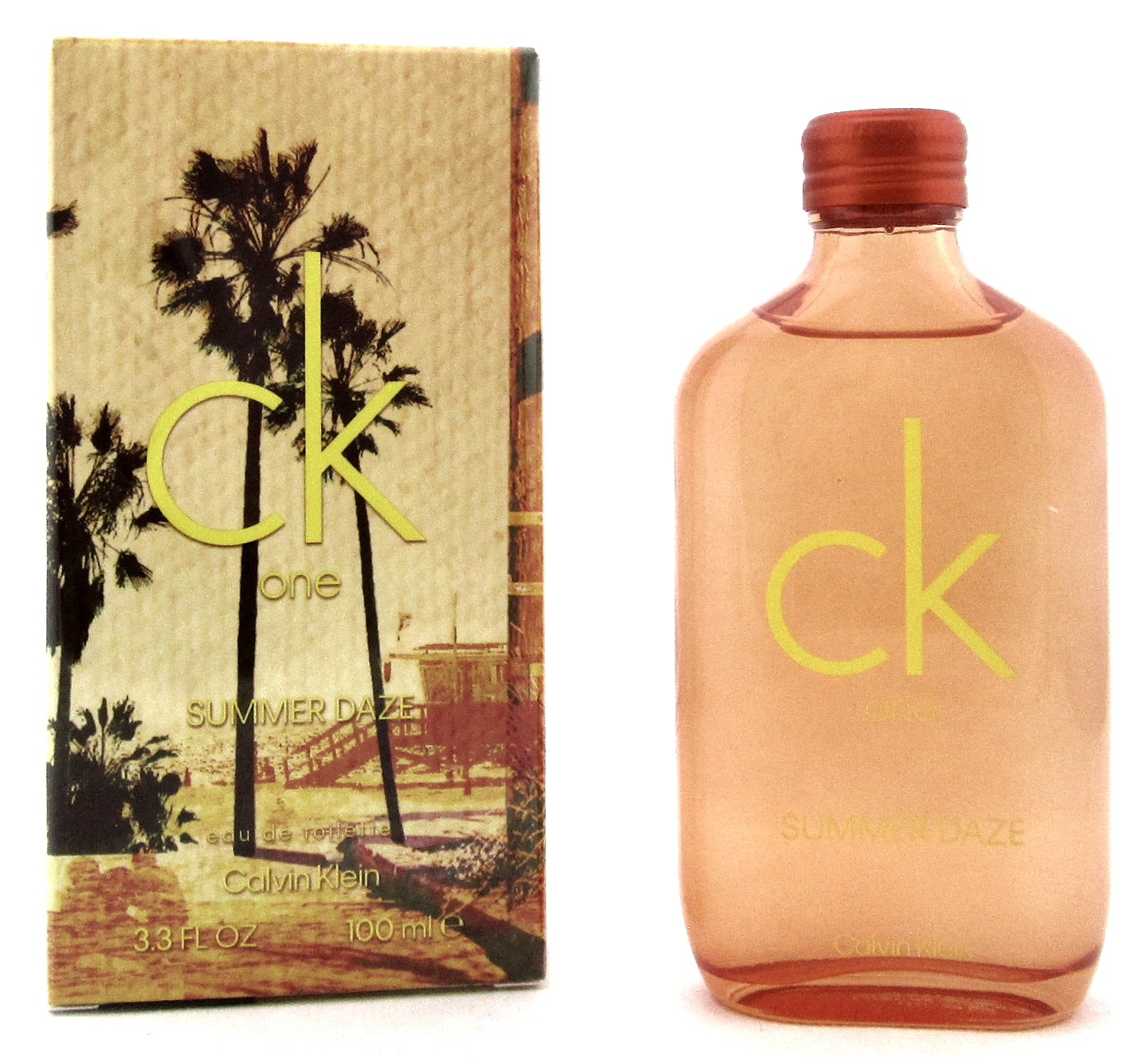 Calvin Klein CK One Summer Daze 2022 LTD 3.3 oz EDT Spray Unisex. New Sealed Box