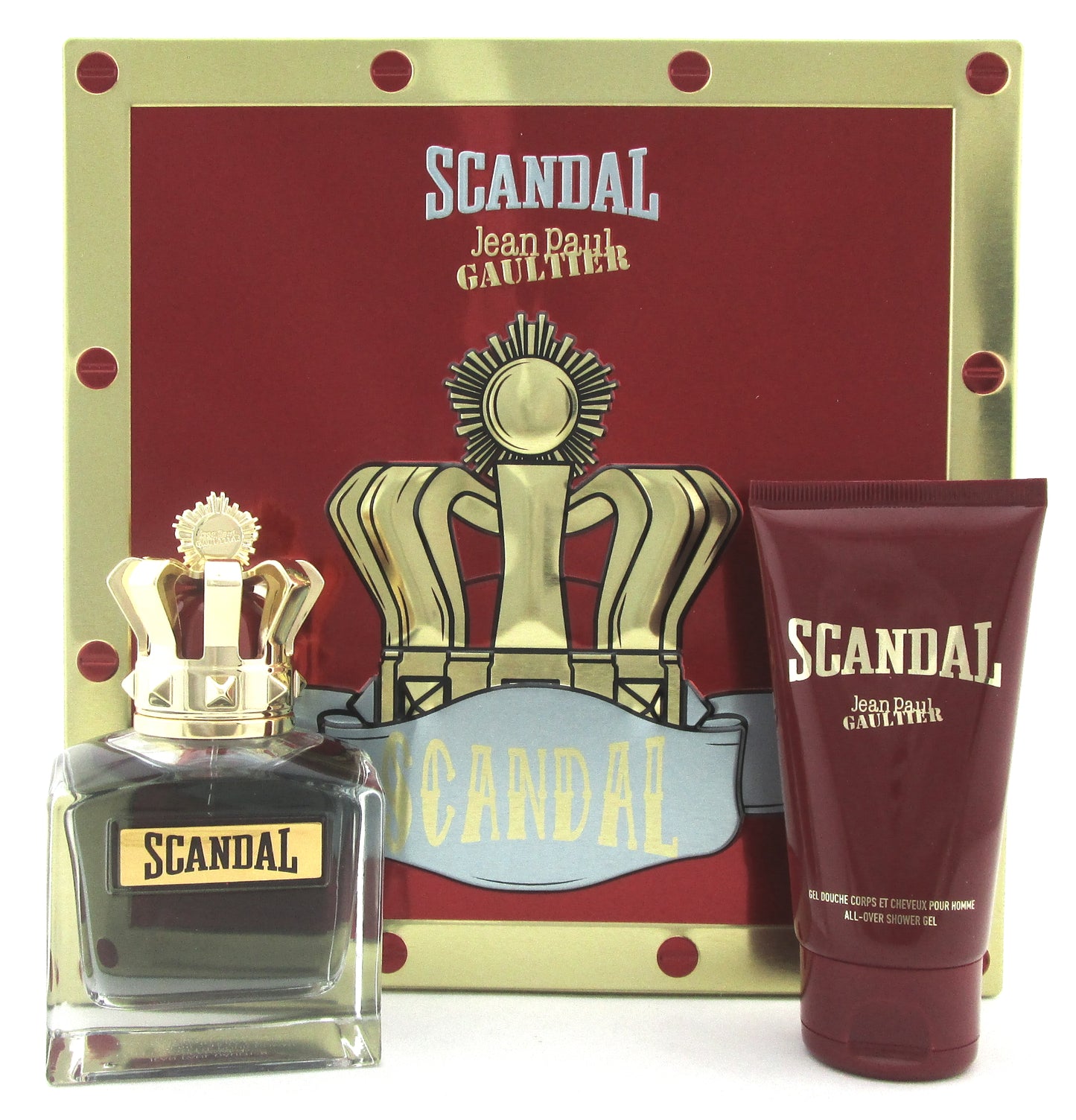 Scandal Pour Homme by Jean Paul Gaultier 3.4 oz EDT Spray + 2.5 oz Shower Gel. SET for Men